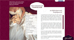 Desktop Screenshot of eskuvoszervezotanfolyam.hu